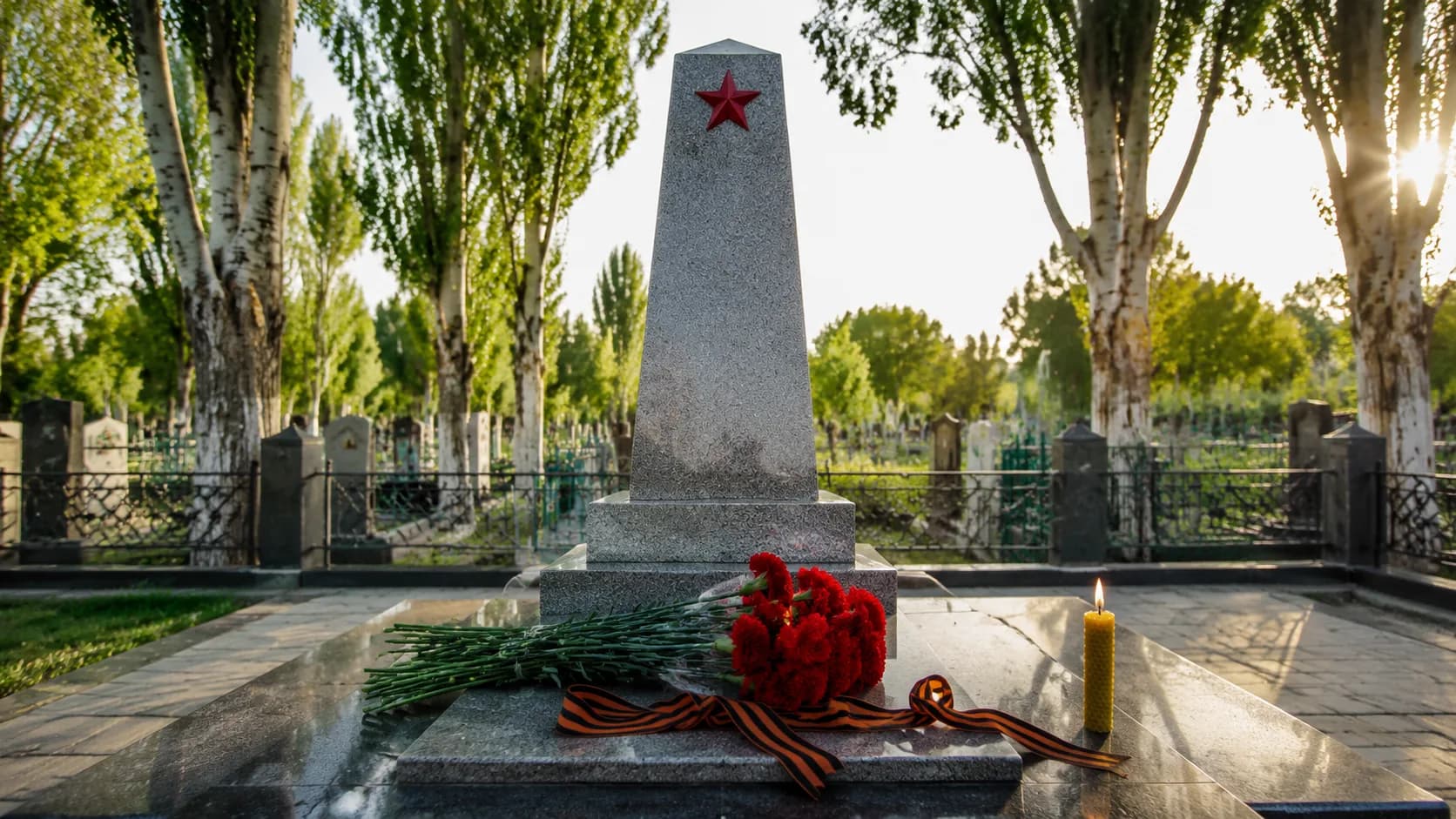 9 мая: уход за могилой ветерана в Узбекистане