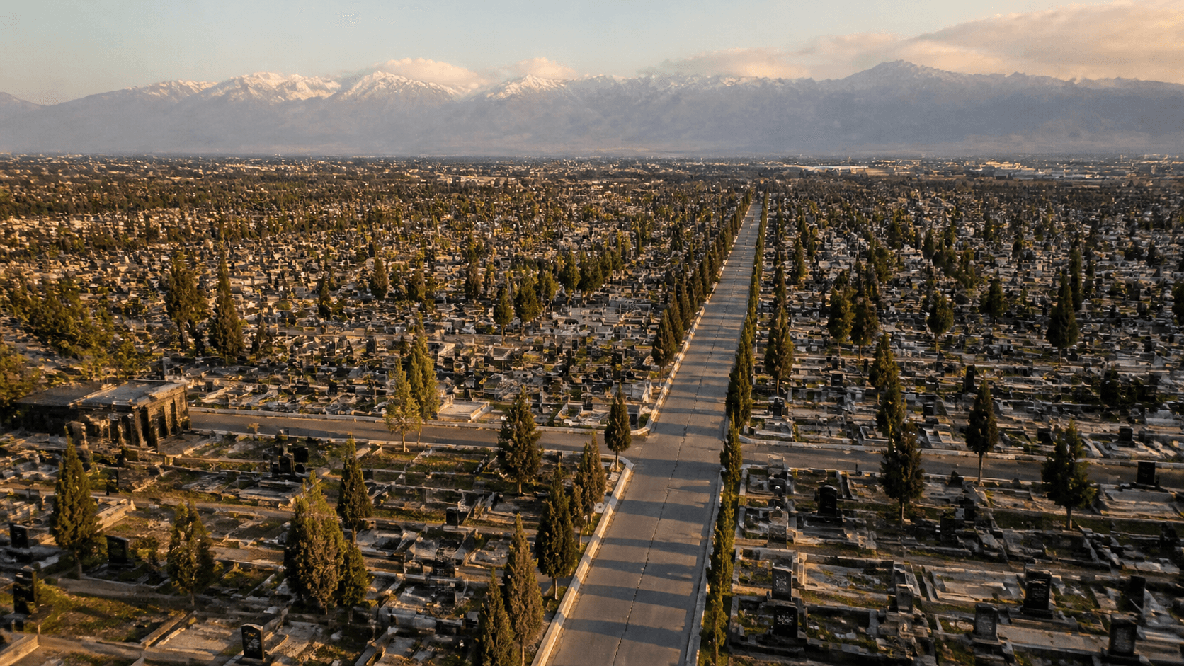 Friedhof Domrabad in Tashkent: 165 Hektar, 450 000 Gräber