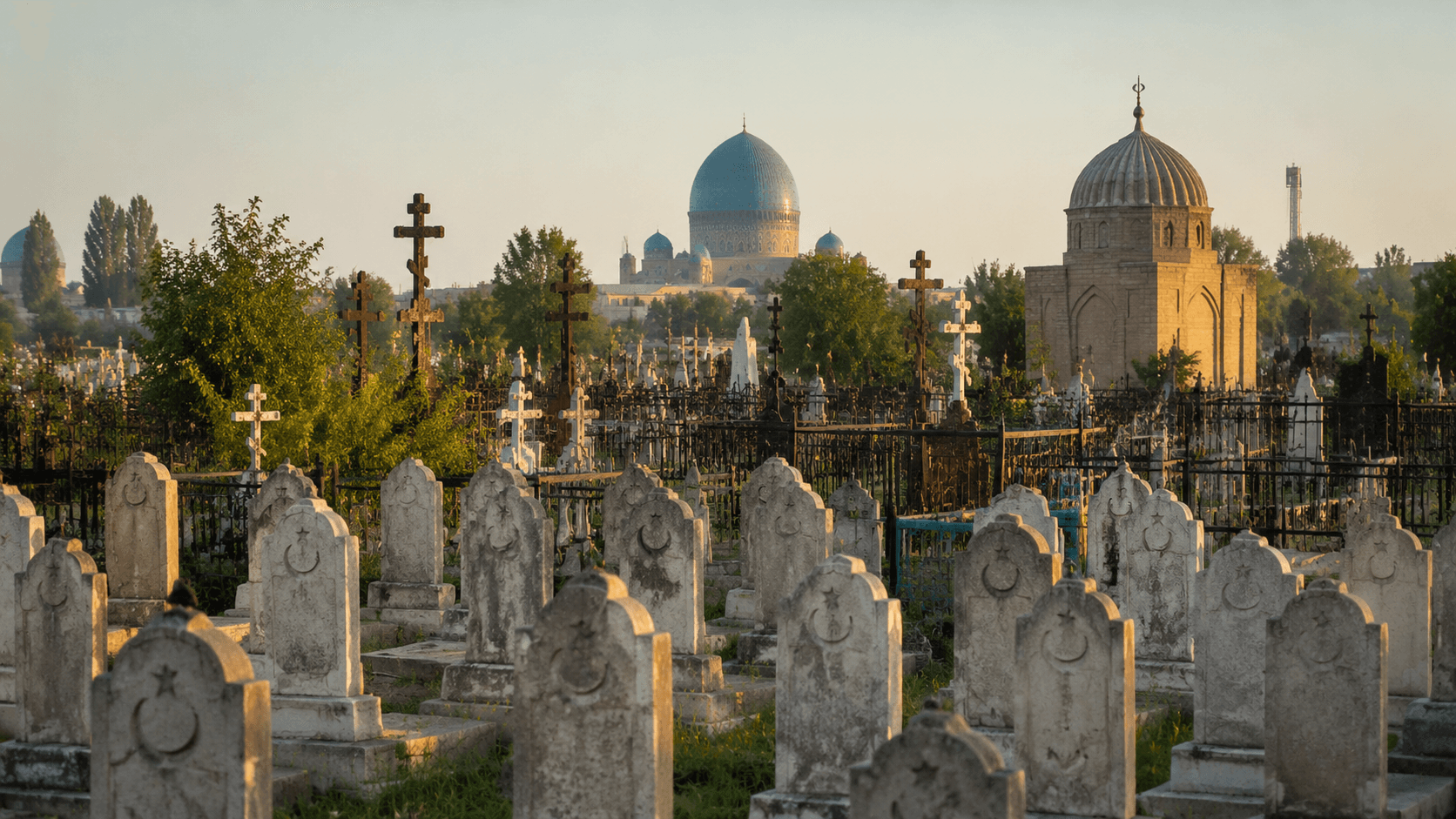Friedhöfe in Samarkand: die wichtigsten Bereiche