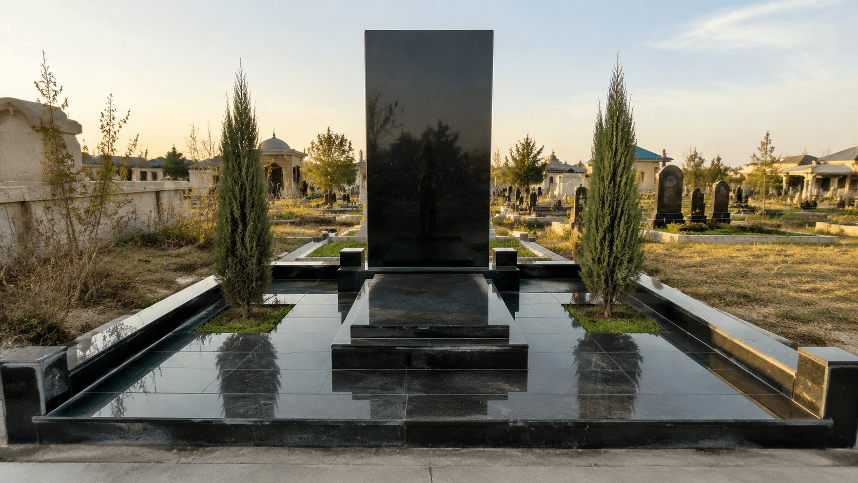 Memorialkomplexe schlüsselfertig: Stele, Sockel, Plinthe