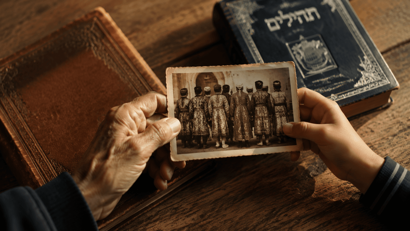 Grabpflege und Familiengedächtnis: bukharische Familie