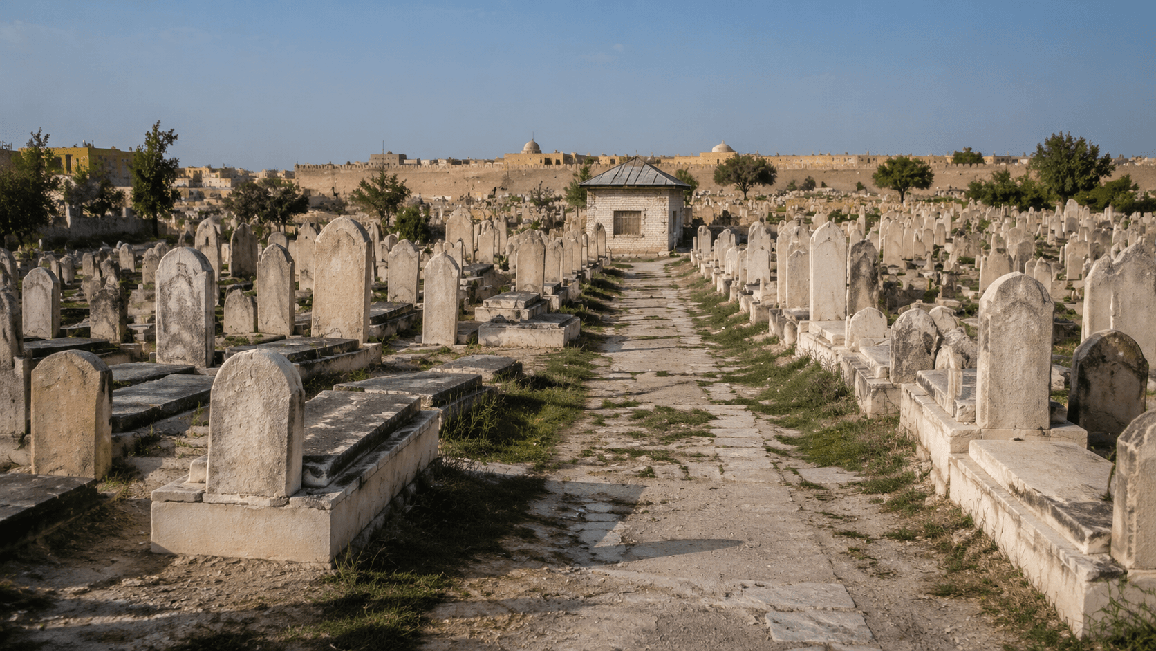 Alte jüdische Friedhof in Bukhara: 10 000 Gräber