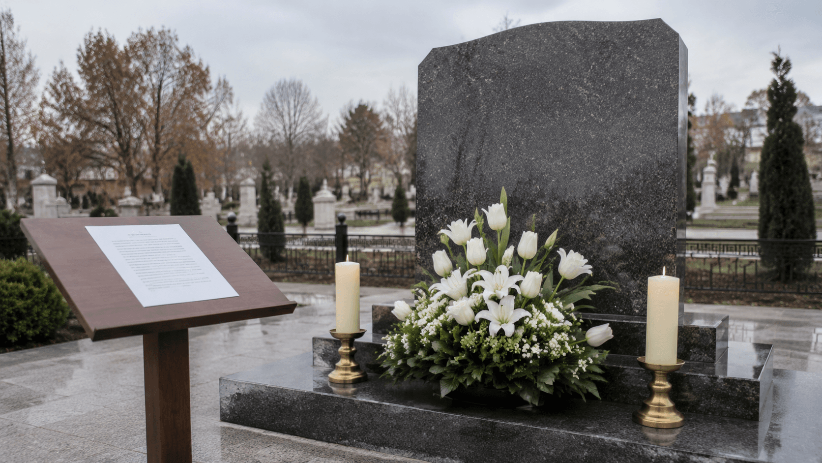 Säkulare Abschiedsfeier: ruhiger Abschied ohne Religionssymbole
