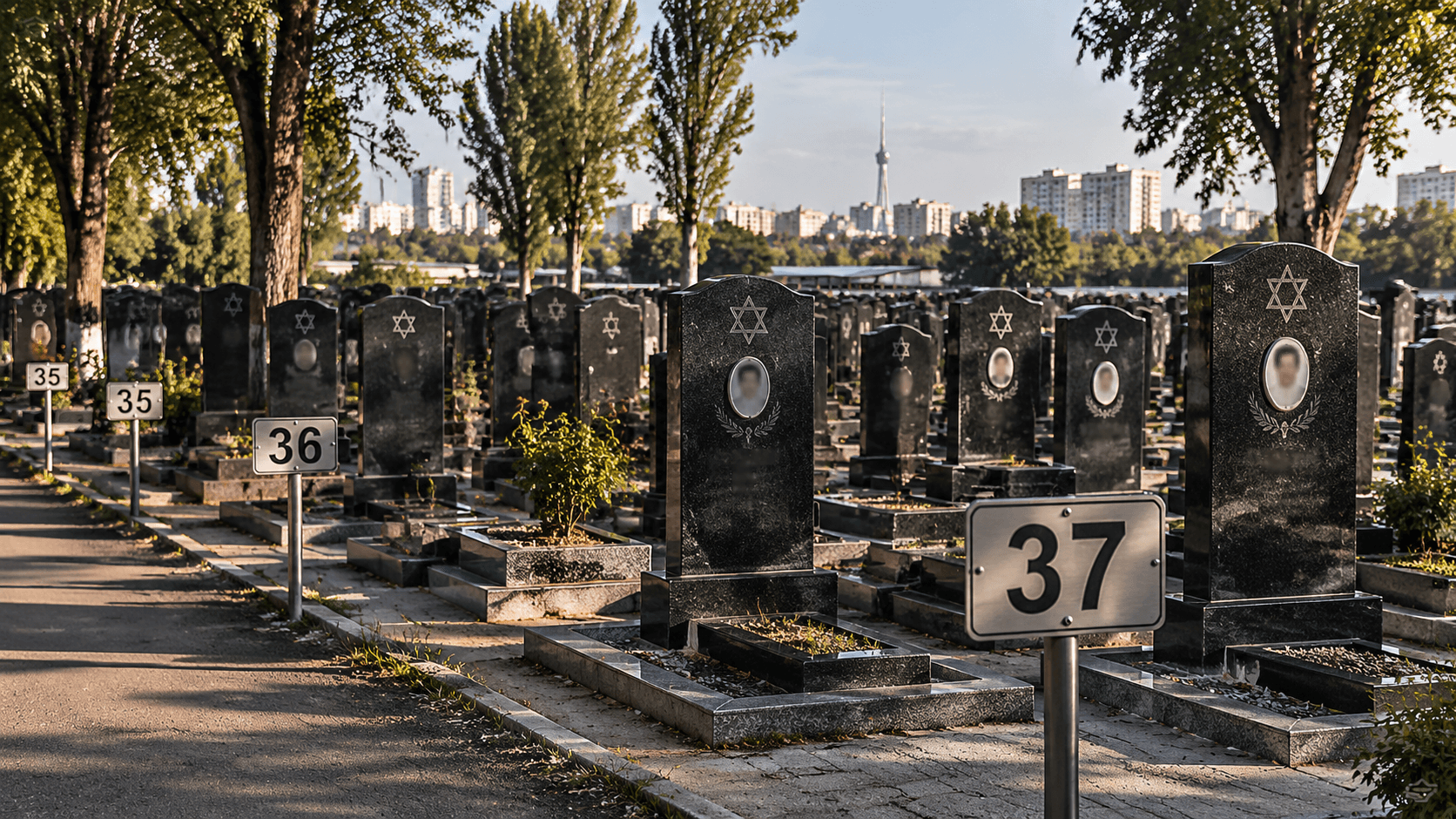Jüdischer Friedhof Textil in Tashkent: 16 300 Gräber