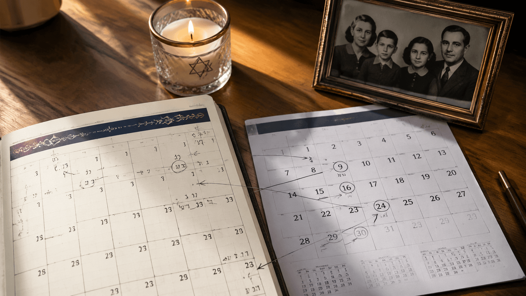 Yahrzeit und Gedenktag: richtig kombinieren