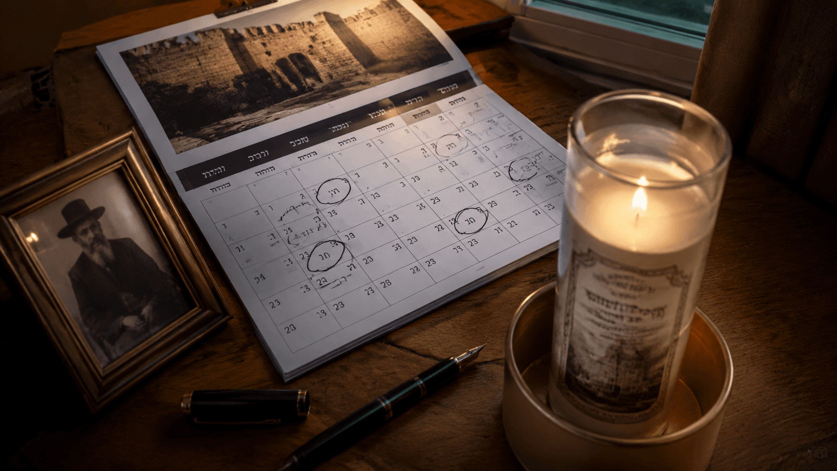 Yahrzeit-Kalender: Berechnung und Einhaltung über Jahrzehnte