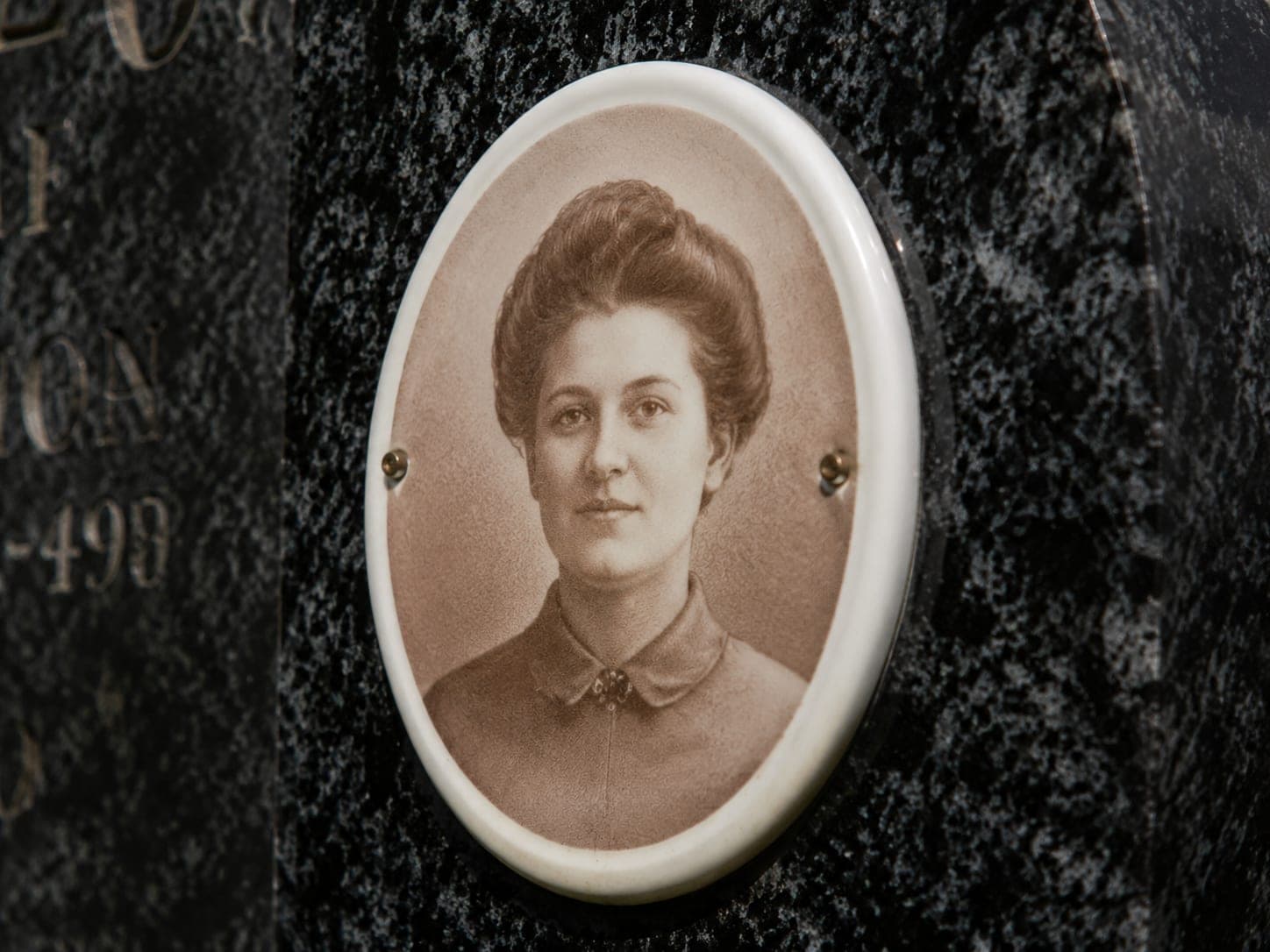 Foto auf Keramik (oval/rechteckig) — Premium
