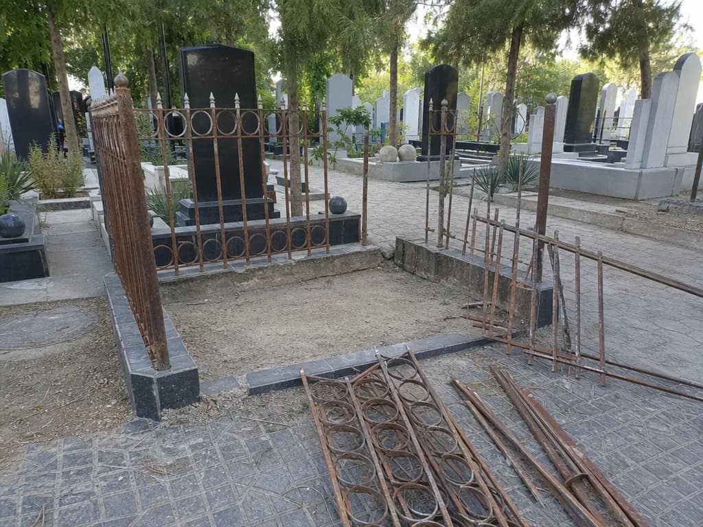Демонтаж и утилизация ограды (грунт) — от